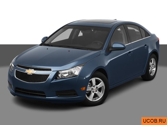 3D модель Chevrolet модели Cruze 2012 года