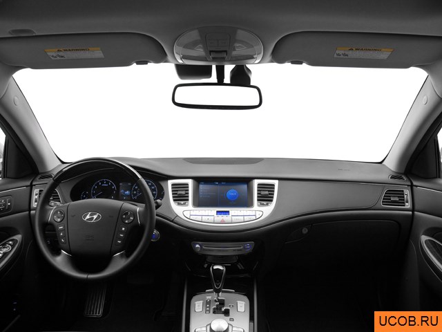 3D модель Hyundai модели Genesis 2012 года