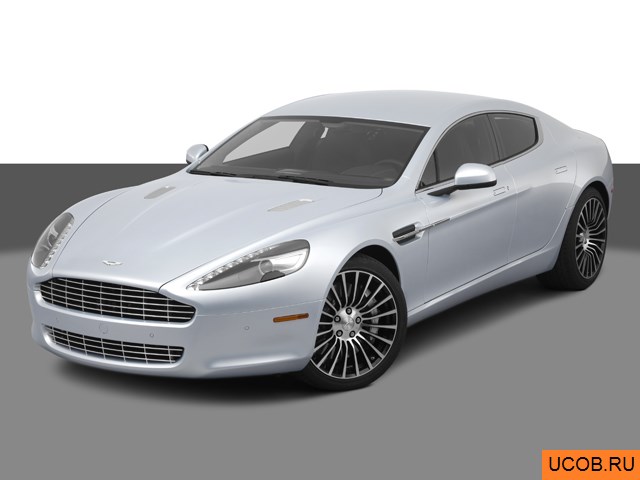 3D модель Aston Martin Rapide 2012 года