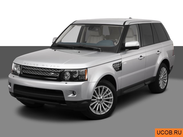 3D модель Land Rover Range Rover Sport 2012 года