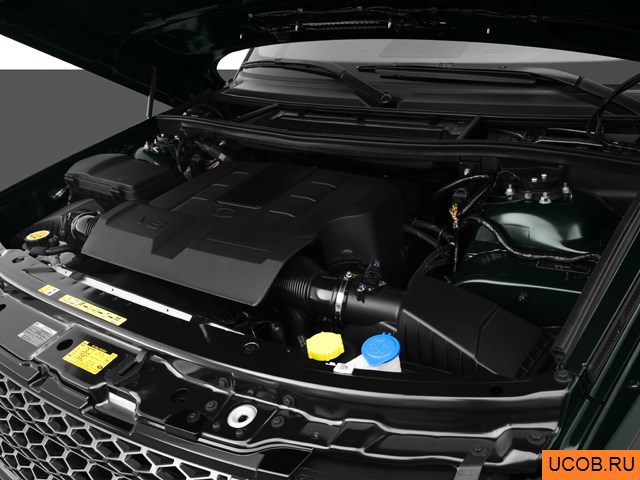 3D модель Land Rover модели Range Rover 2012 года