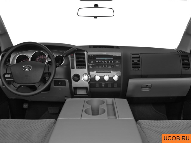 3D модель Toyota модели Tundra 2012 года