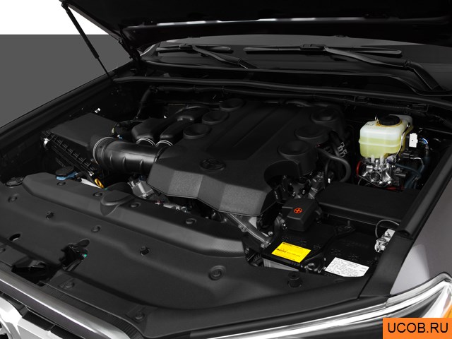 3D модель Toyota модели 4Runner 2012 года