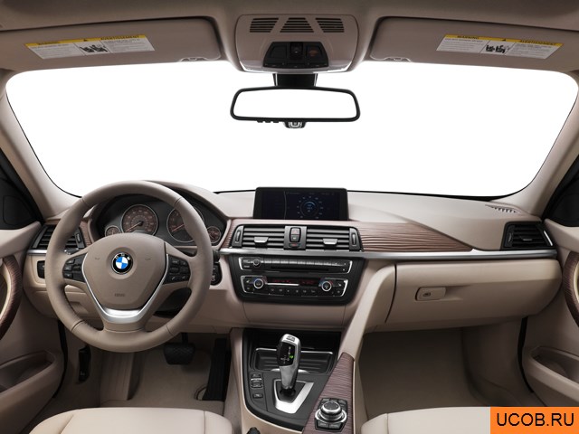 3D модель BMW модели 3-series 2012 года