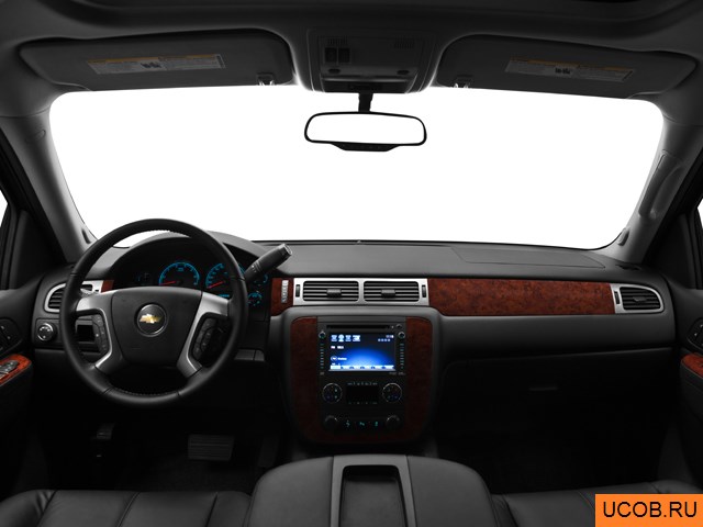 3D модель Chevrolet модели Tahoe Hybrid 2012 года