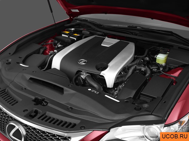 3D модель Lexus модели GS 2013 года