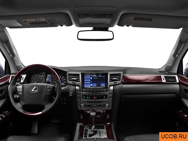 3D модель Lexus модели LX 2013 года