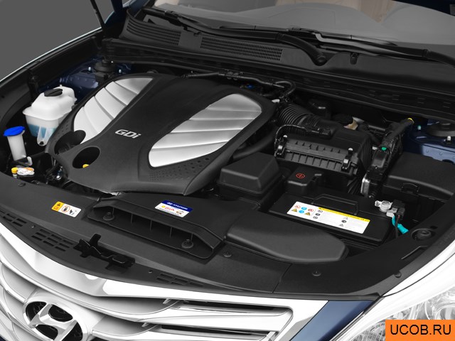 3D модель Hyundai модели Azera 2012 года