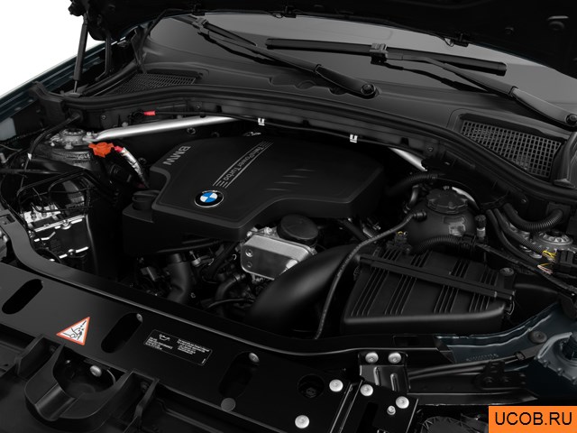 3D модель BMW модели X3 2013 года