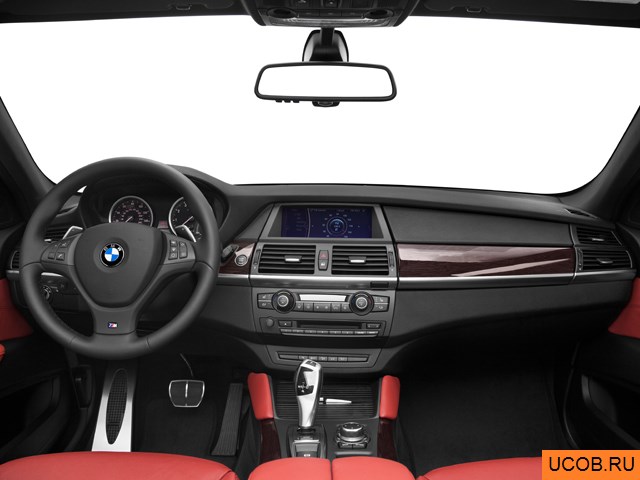3D модель BMW модели X6 2013 года