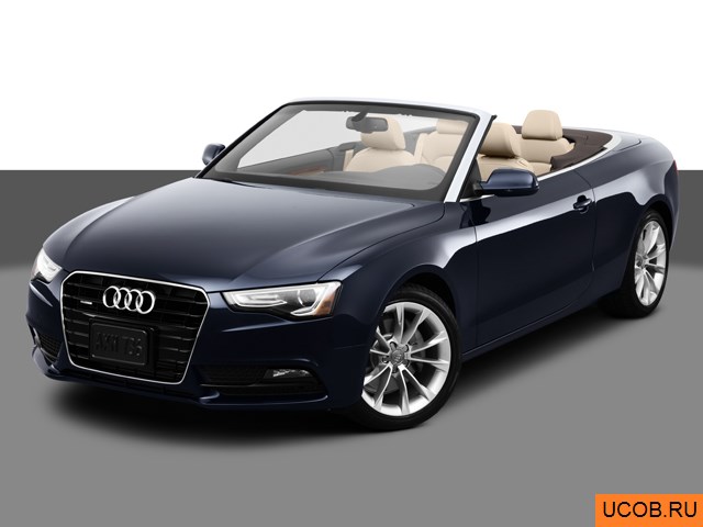 3D модель Audi модели A5 2013 года