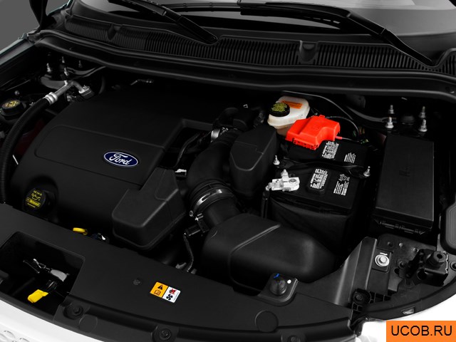 3D модель Ford модели Explorer 2013 года