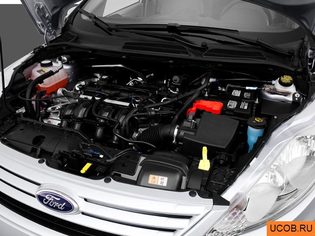 3D модель Ford модели Fiesta 2013 года
