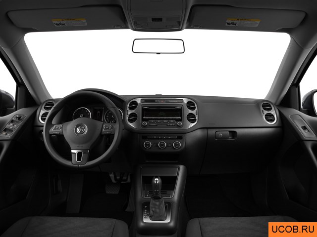 3D модель Volkswagen модели Tiguan 2013 года
