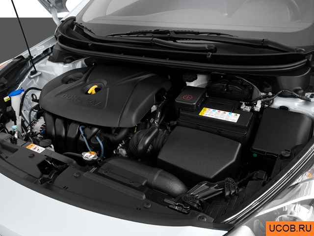 3D модель Hyundai модели Elantra GT 2013 года
