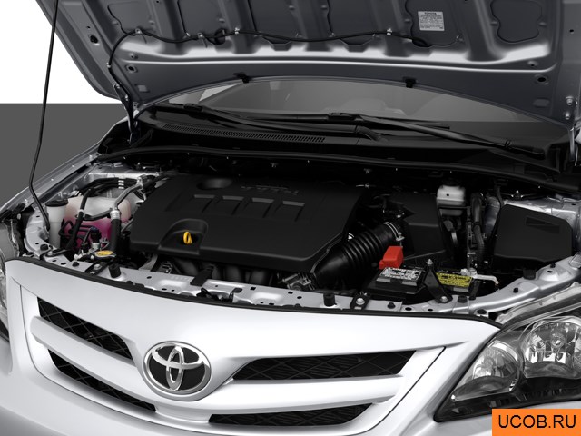 3D модель Toyota модели Corolla 2013 года