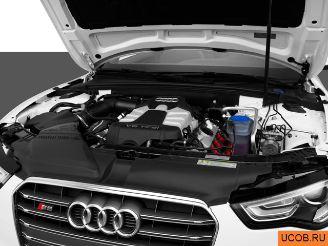 3D модель Audi модели S5 2013 года