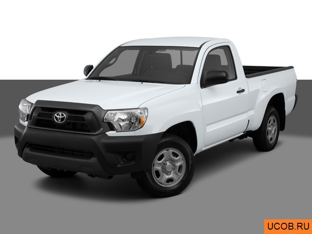 3D модель Toyota Tacoma 2013 года