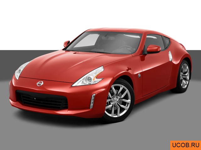 3D модель Nissan модели Z Coupe 2013 года