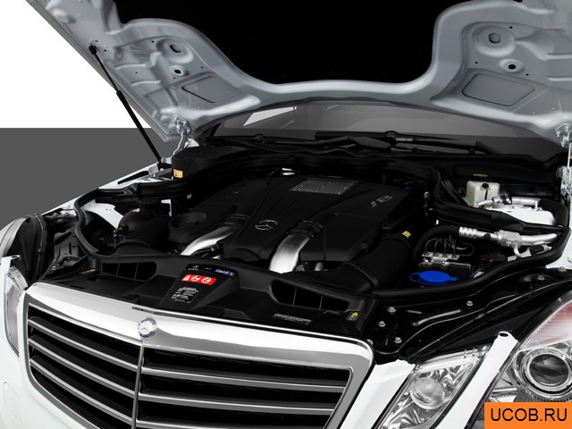 3D модель Mercedes-Benz модели E-Class 2013 года