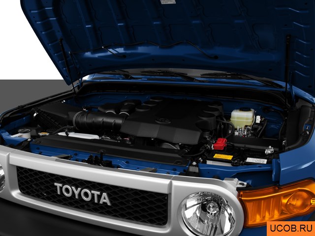 3D модель Toyota модели FJ Cruiser 2013 года