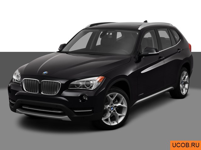 3D модель BMW X1 2013 года