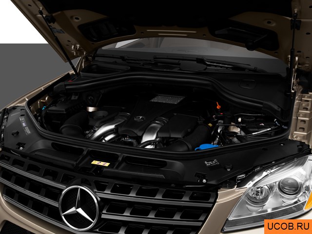 3D модель Mercedes-Benz модели M-Class 2013 года
