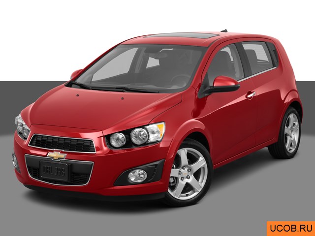 3D модель Chevrolet модели Sonic 2013 года