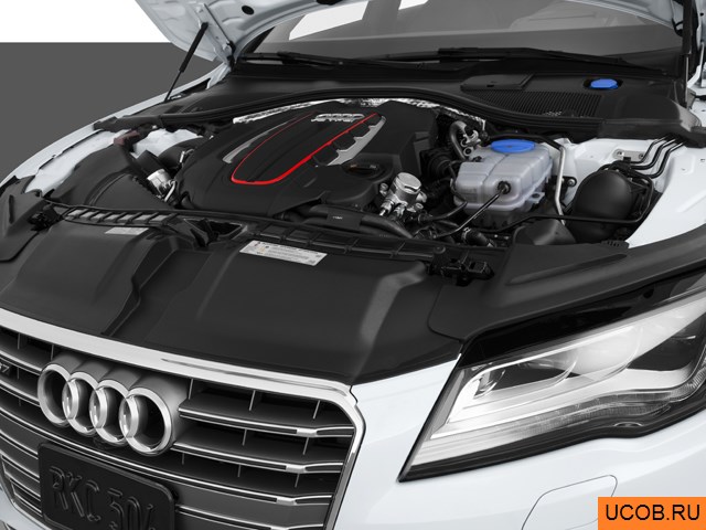 3D модель Audi модели S7 2013 года