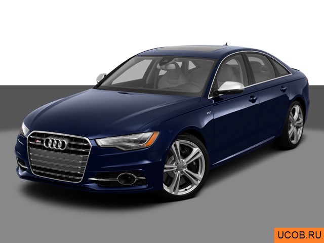 3D модель Audi модели S6 2013 года