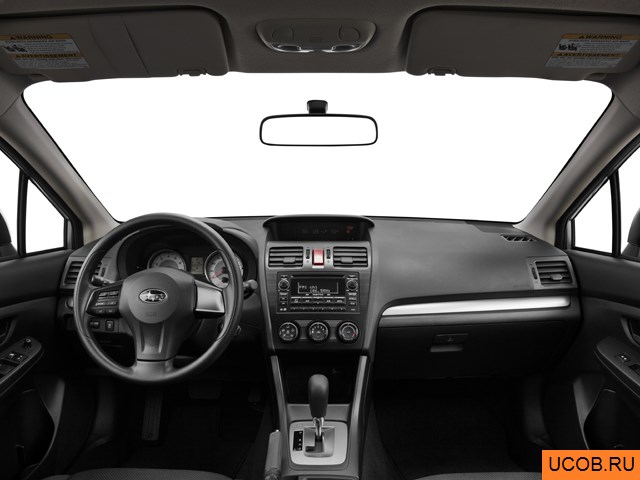 3D модель Subaru модели Impreza 2013 года