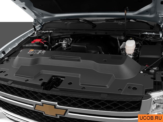 3D модель Chevrolet модели Silverado 2500HD 2013 года
