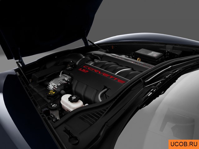 3D модель Chevrolet модели Corvette Grand Sport 2013 года