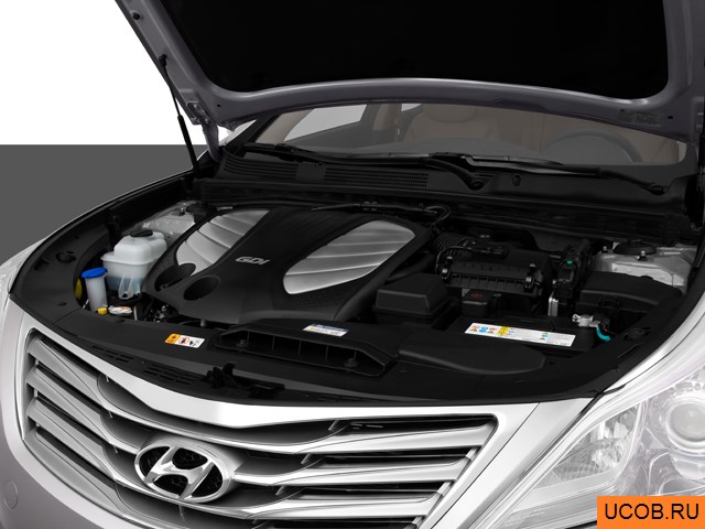3D модель Hyundai модели Azera 2013 года