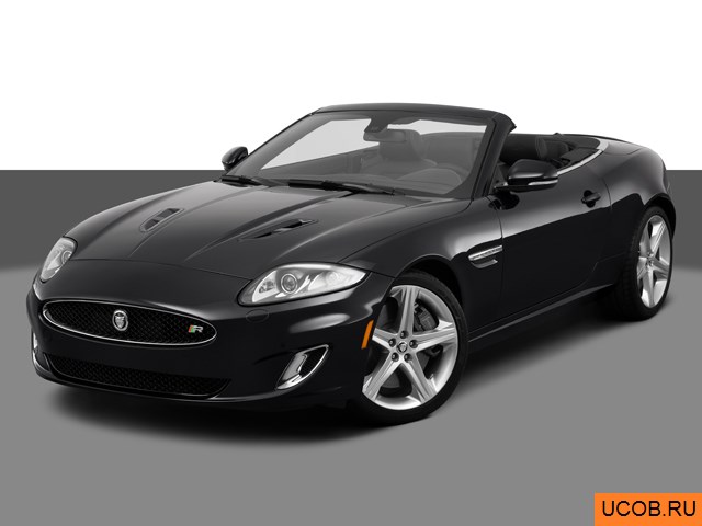 3D модель Jaguar XK 2013 года