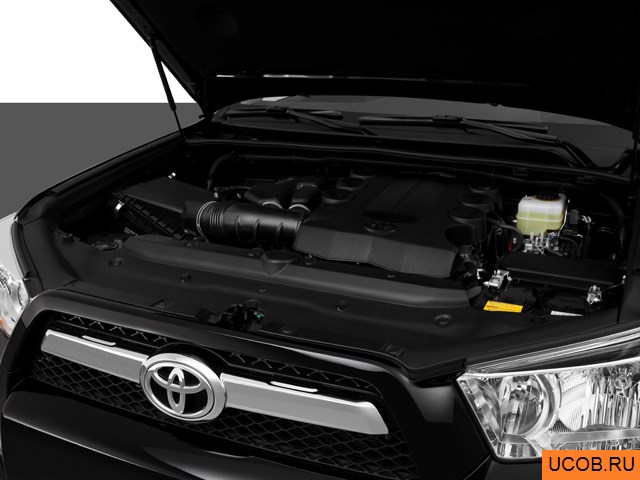 3D модель Toyota модели 4Runner 2013 года