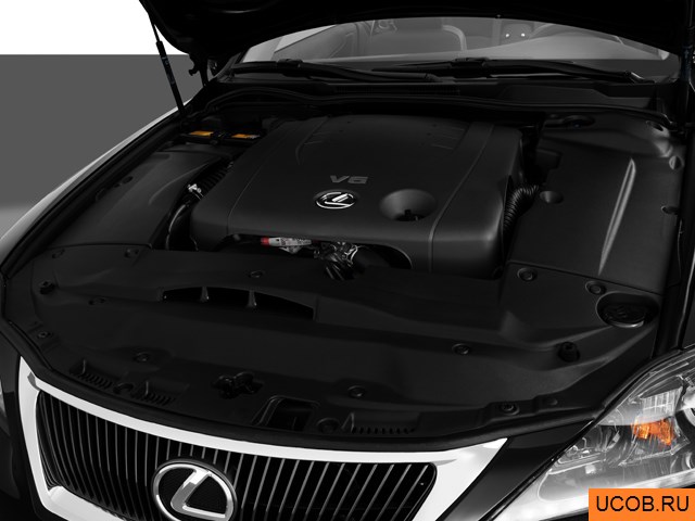 3D модель Lexus модели IS 250C 2013 года
