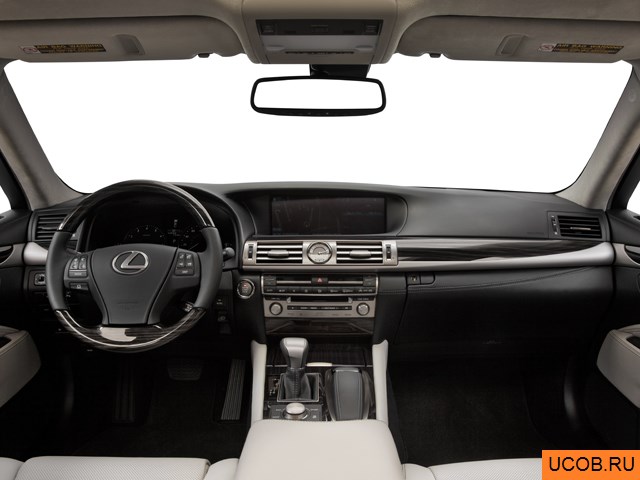 3D модель Lexus модели LS 2013 года