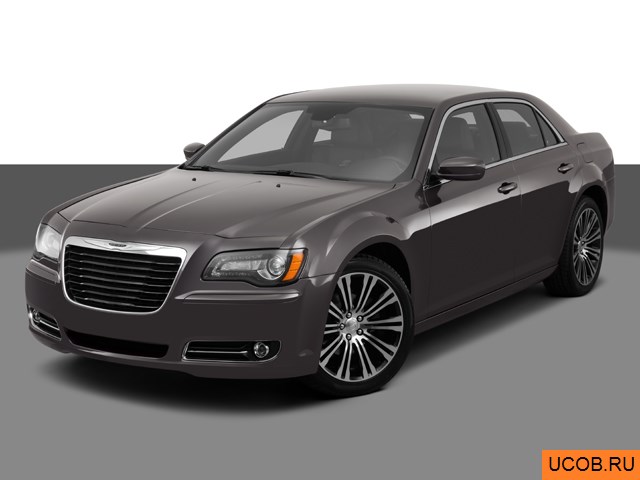 3D модель Chrysler 300 2013 года