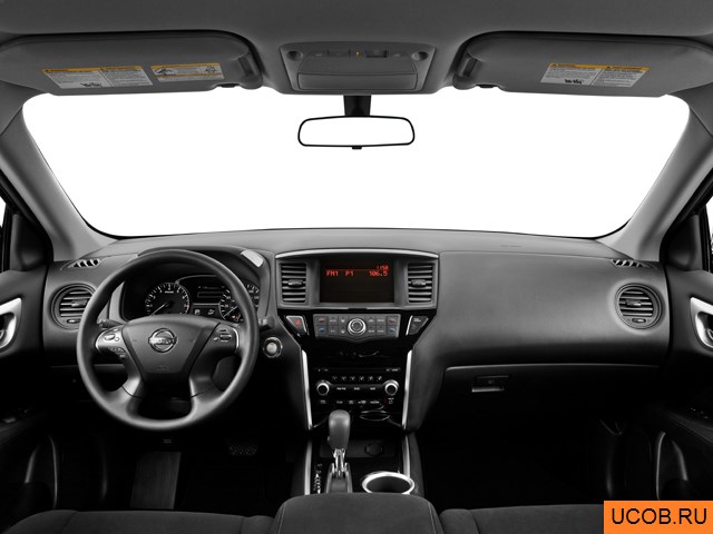 3D модель Nissan модели Pathfinder 2013 года