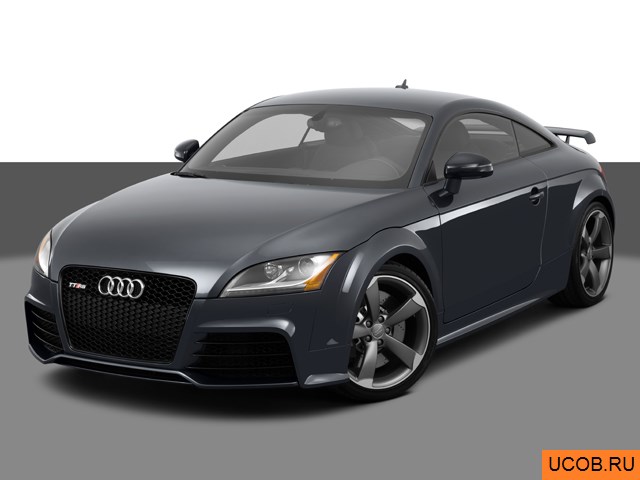 3D модель Audi модели TT RS 2013 года
