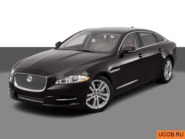 3D модель Jaguar модели XJL 2013 года