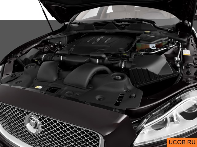 3D модель Jaguar модели XJL 2013 года