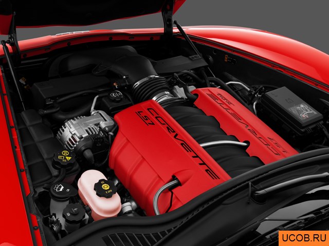 3D модель Chevrolet модели Corvette 2013 года