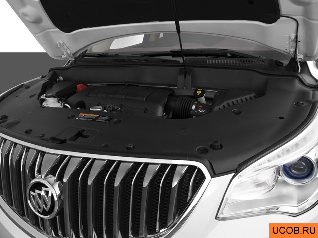 3D модель Buick модели Enclave 2013 года