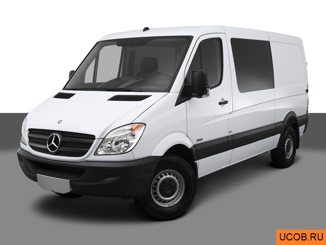3D модель Mercedes-Benz Sprinter Crew Van 2013 года