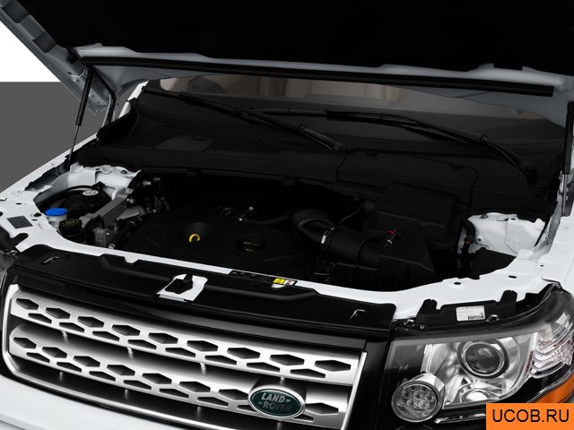 3D модель Land Rover модели LR2 2013 года