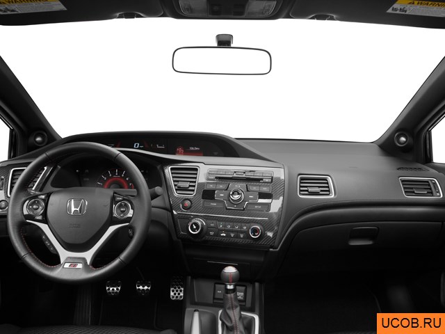 3D модель Honda модели Civic 2013 года