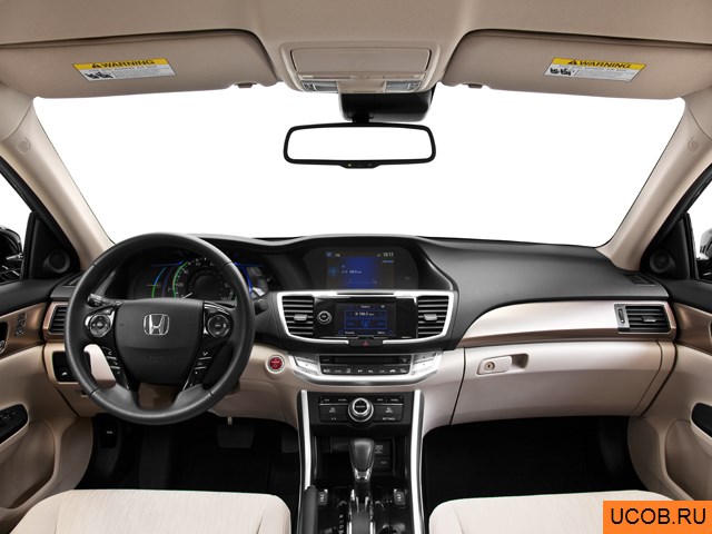 3D модель Honda модели Accord Plug-in Hybrid 2014 года