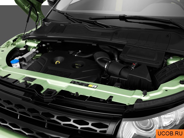 3D модель Land Rover модели Range Rover Evoque Coupe 2013 года